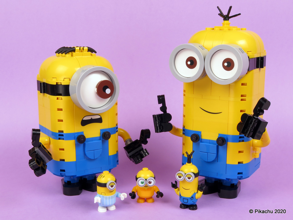 Обзор LEGO Minions Фигурки миньонов и их дом (75551) - DoubleBrick.ru -  форум о LEGO®