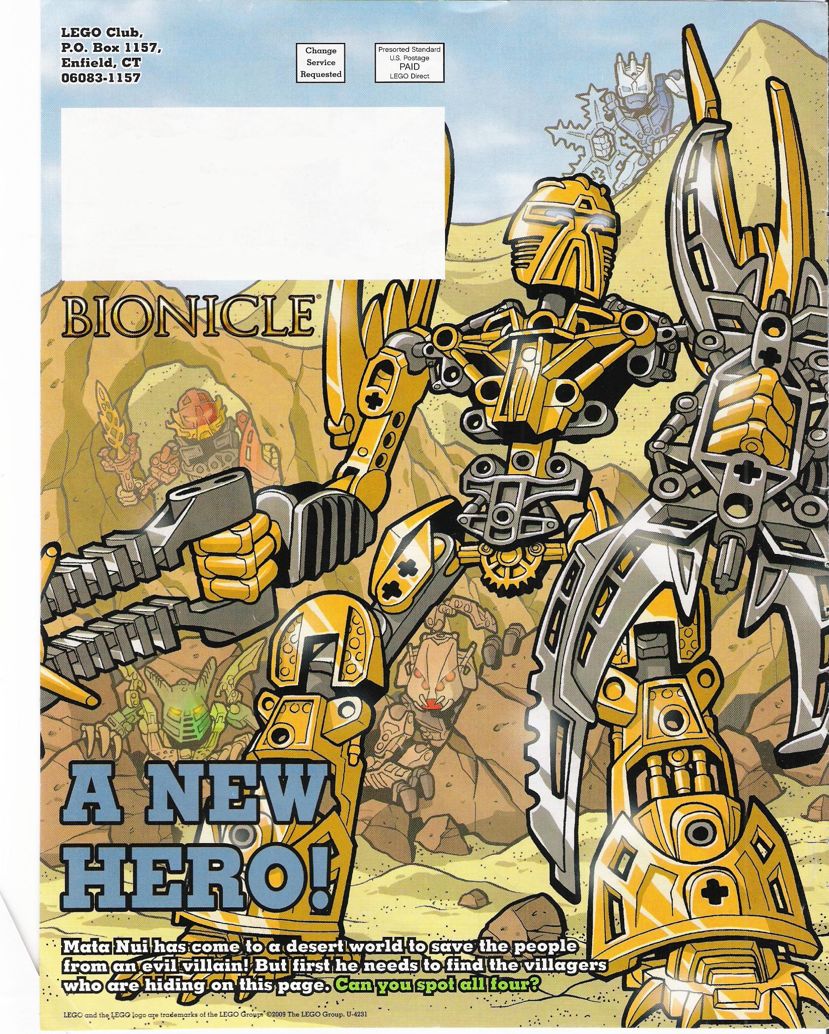 Bionicle Colouring Pages