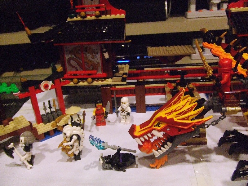 lego ninjago fire temple set