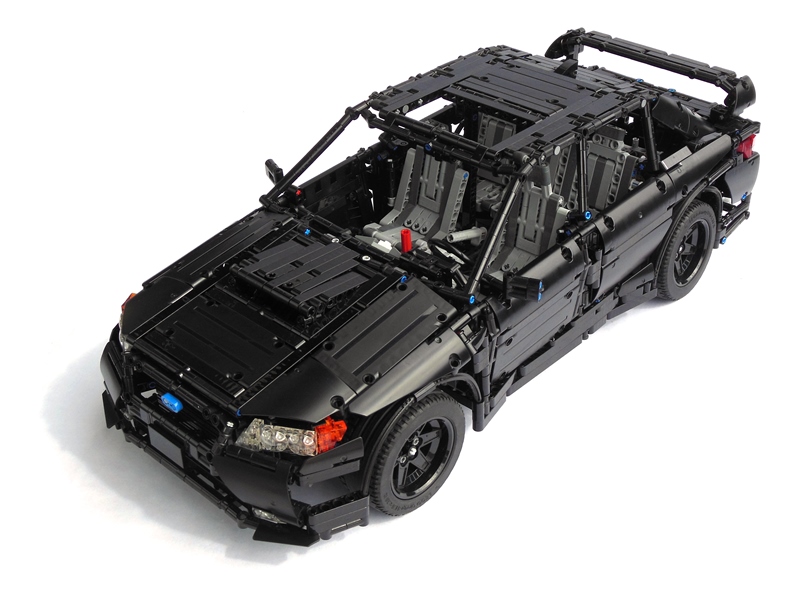 lego technic voiture noire