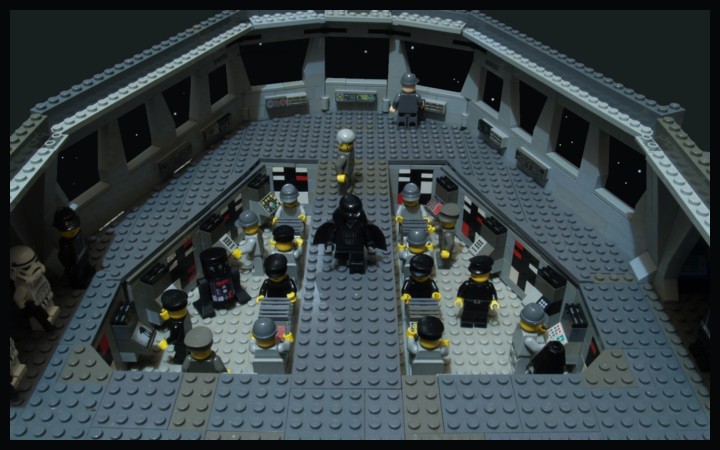 Star Destroyer Main Bridge A Lego Creation By Philip