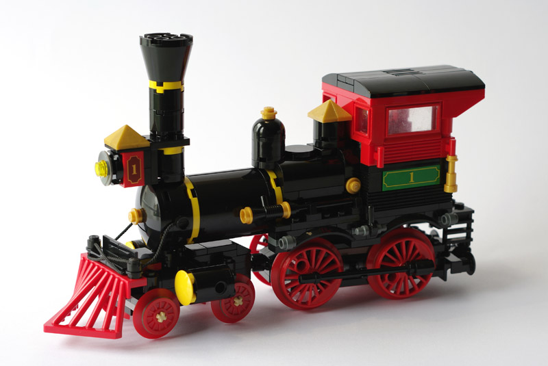 lego western train