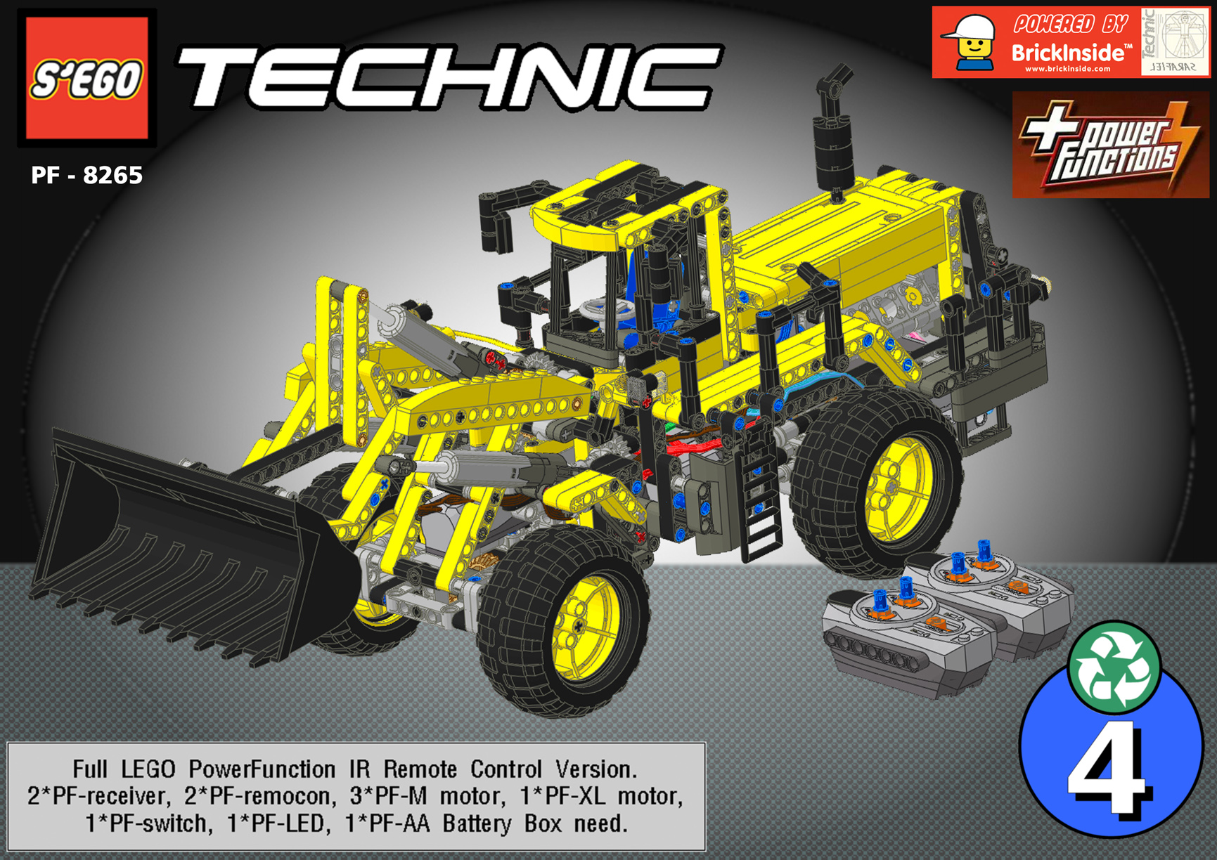REVIEW: 8265 Wheel Loader - Page 4 - Technic, Mindstorms, Team and Scale Modeling Forums