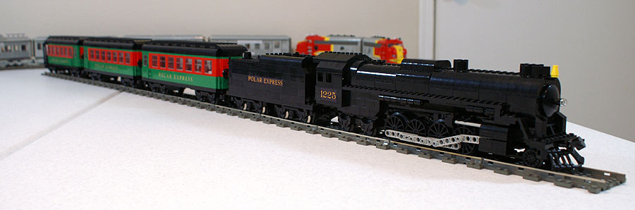 lego polar express train