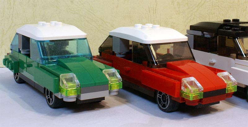 自動車作品】シトロエンCXの車高下げ。セダン篇 : Legoゲージ推進機構日報～レゴトレイン・ブログ