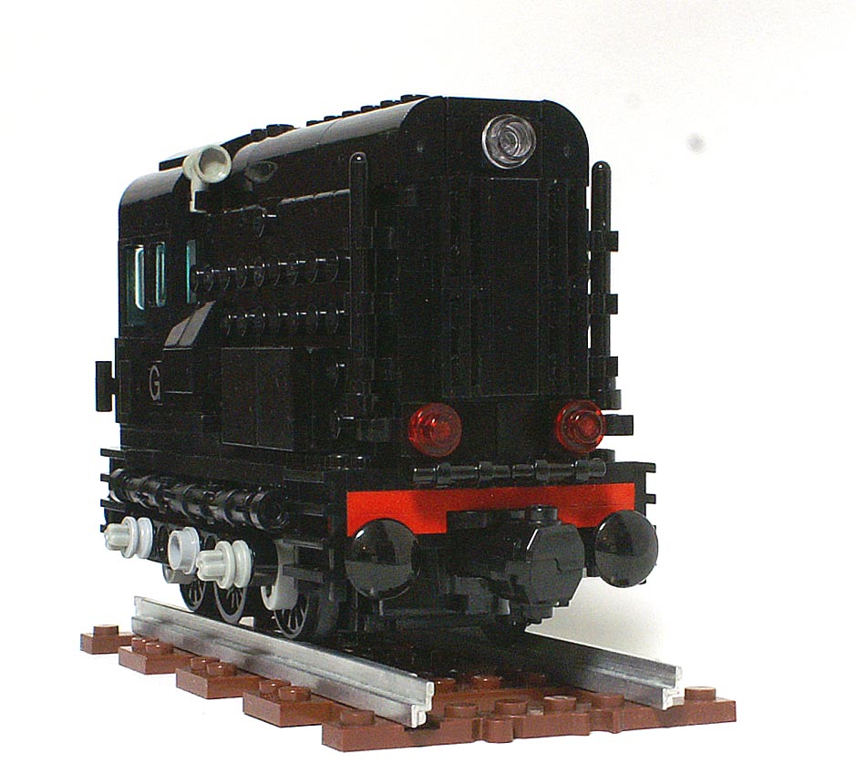鉄道作品（欧州型）】英国国鉄Class08ディーゼル機関車。PowerFunction 
