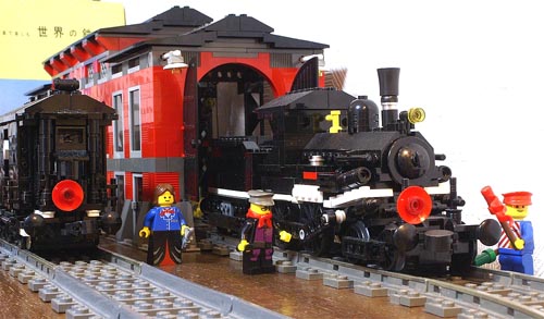 鉄道作品】国鉄6200形蒸気機関車、或いは「なりひらのねるそん」: Lego