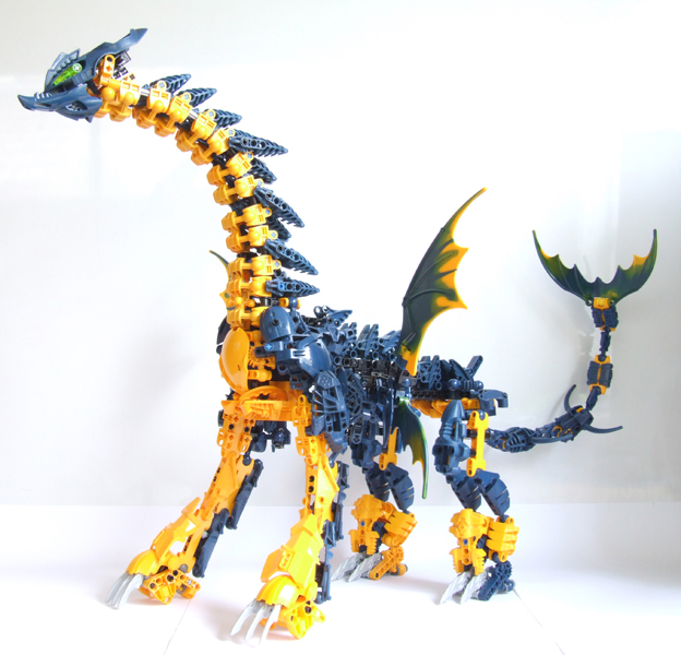 Moc: Fenrakk Swamp Dragon - Lego Action Figures - Eurobricks Forums