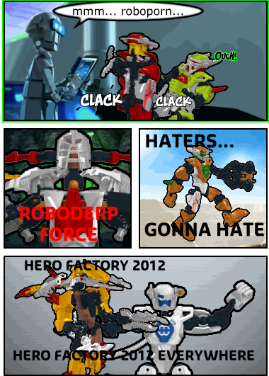 Hero factory comics Comic