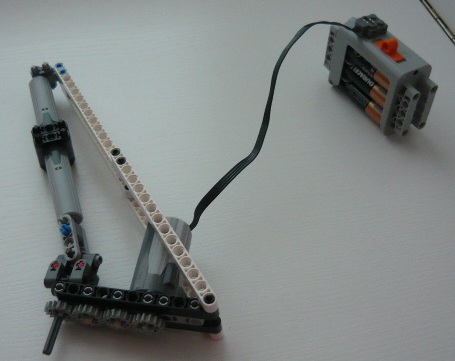 Double-length Linear Actuator - Lego Technic, Mindstorms, Model Team 