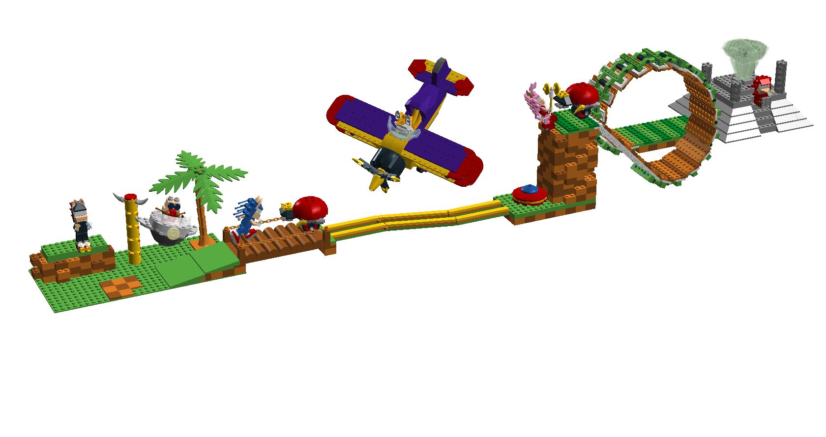 LEGO MOC Lego Dimensions Reinterpretation Gateways - Sonic the Hedgehog by  atributes16