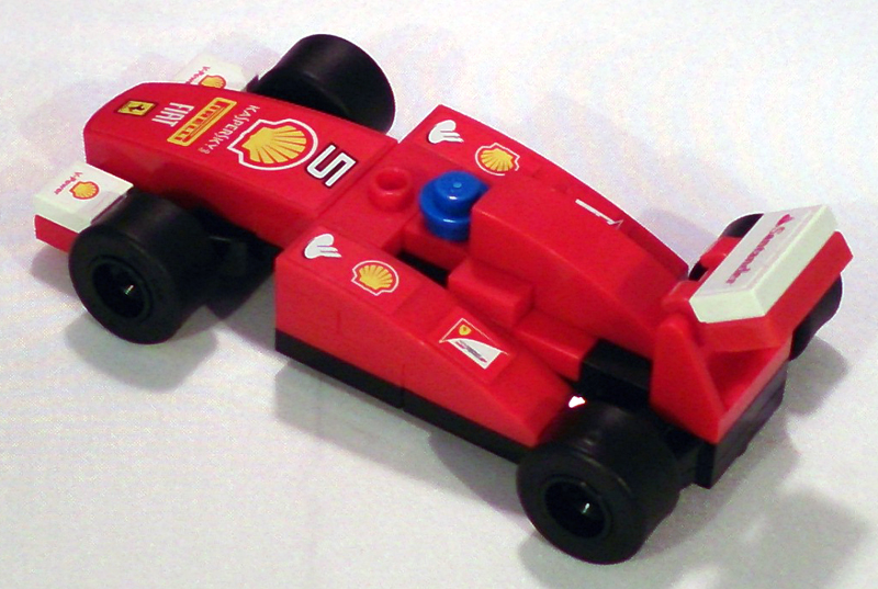 Lego ferrari f1 shell hot sale