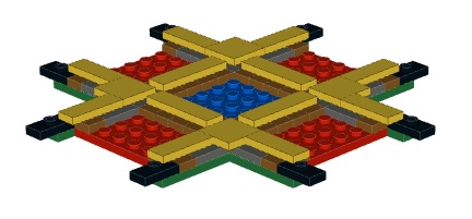 Épinglé par Mimi68 sur LEGO Train - X crossing - MOC