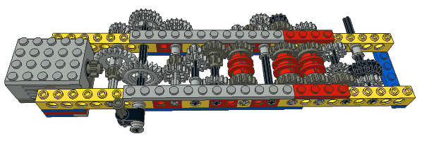 Small step 16-speed for linehaul truck