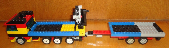 Small 8x4 Truck With Trailer