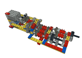 45-speed Tractor Transmission Version II