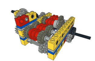 8-speed Tractor Transmission Alternative Setup