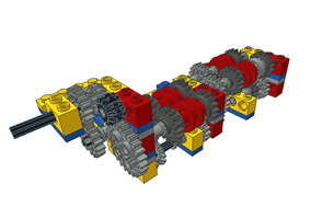 8+4R-speed Tractor Transmission Alternative Setup II