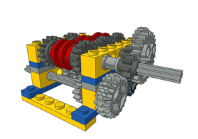 Basic 5-speed main gearbox