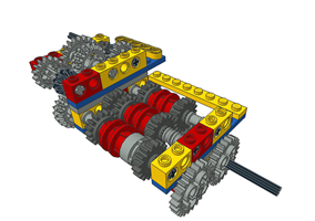 5-speed main gearbox version III