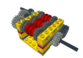 Basic 6-speed main gearbox