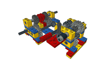 Range-change unit, gear step 5,00