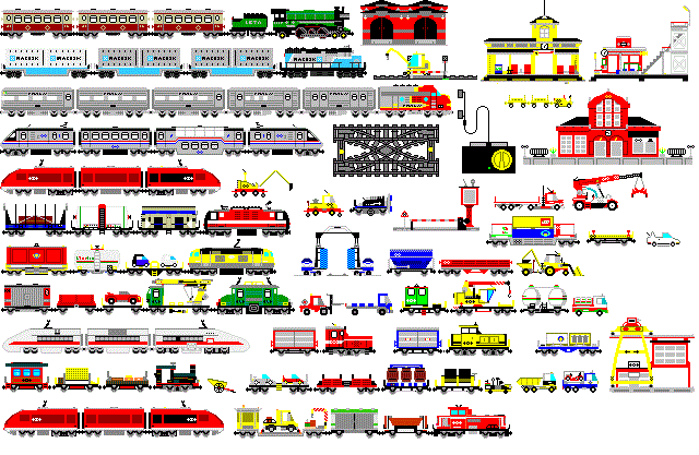 Схема железной дороги lego city