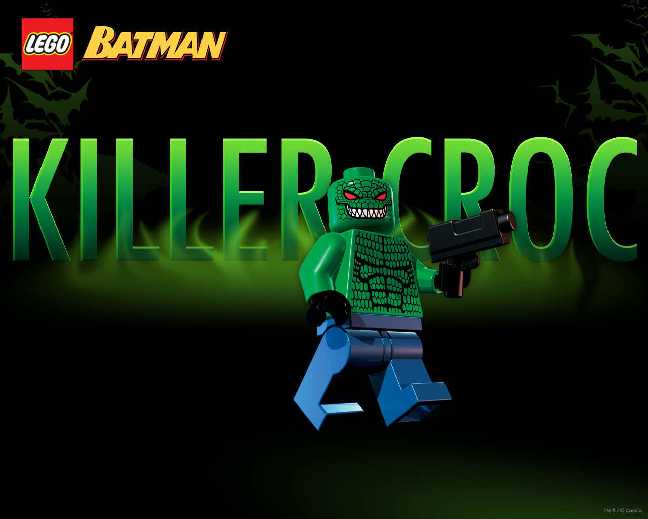 lego killer croc custom