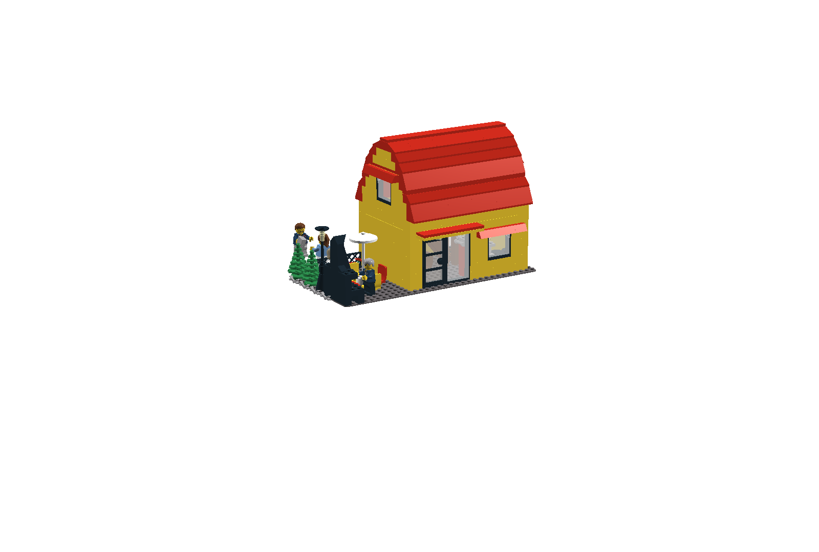 brickshelf-gallery-ldd-yellow-house-back-png