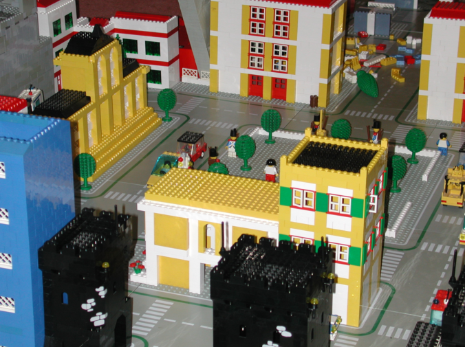 Evolution of a Lego city | Brick.ie