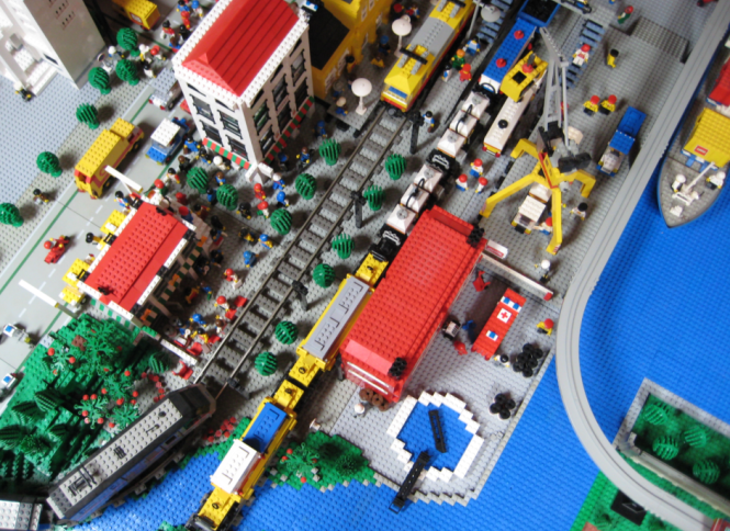 Evolution of a Lego city | Brick.ie