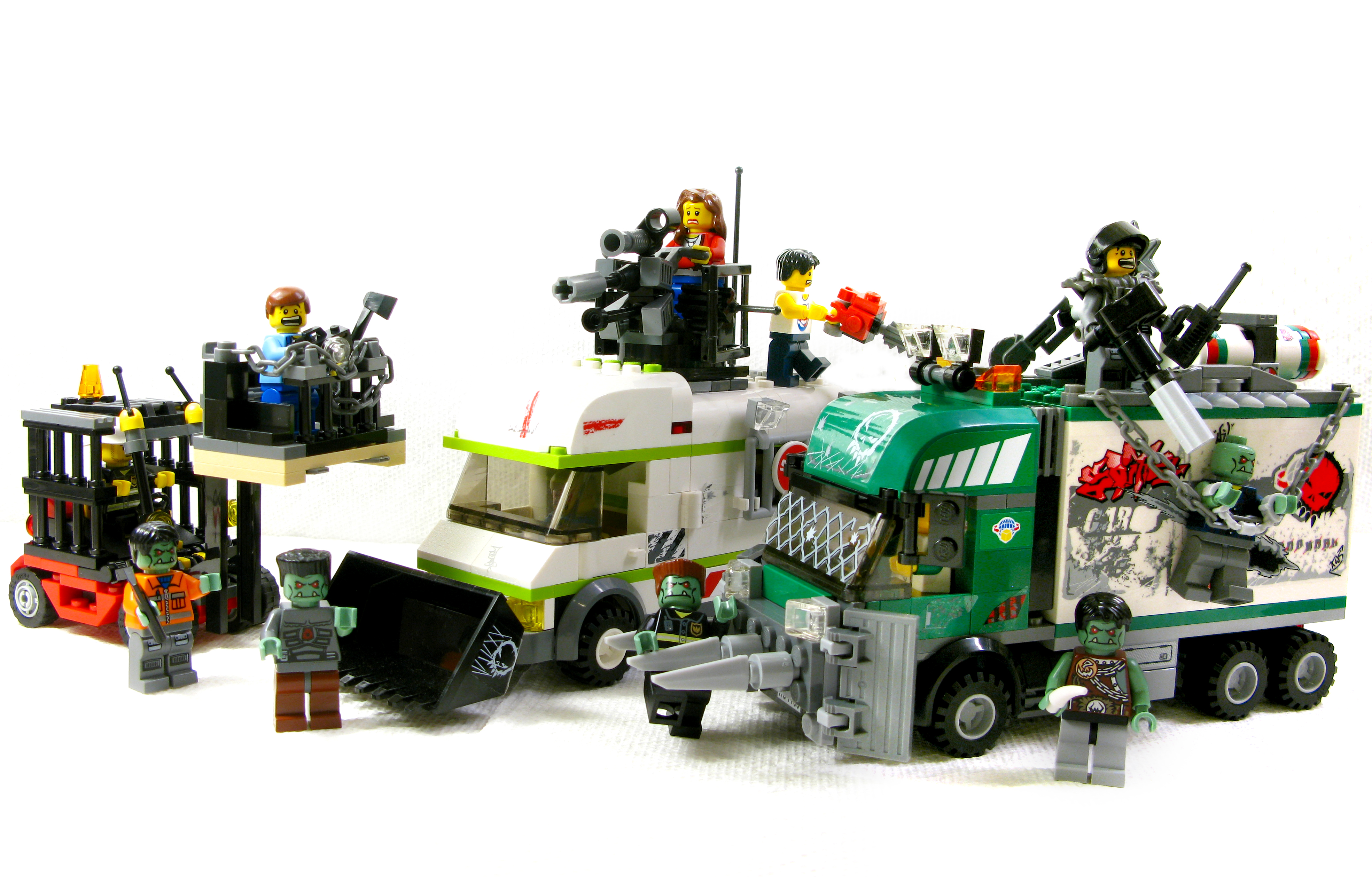 LEGO City зомби апокалипсис