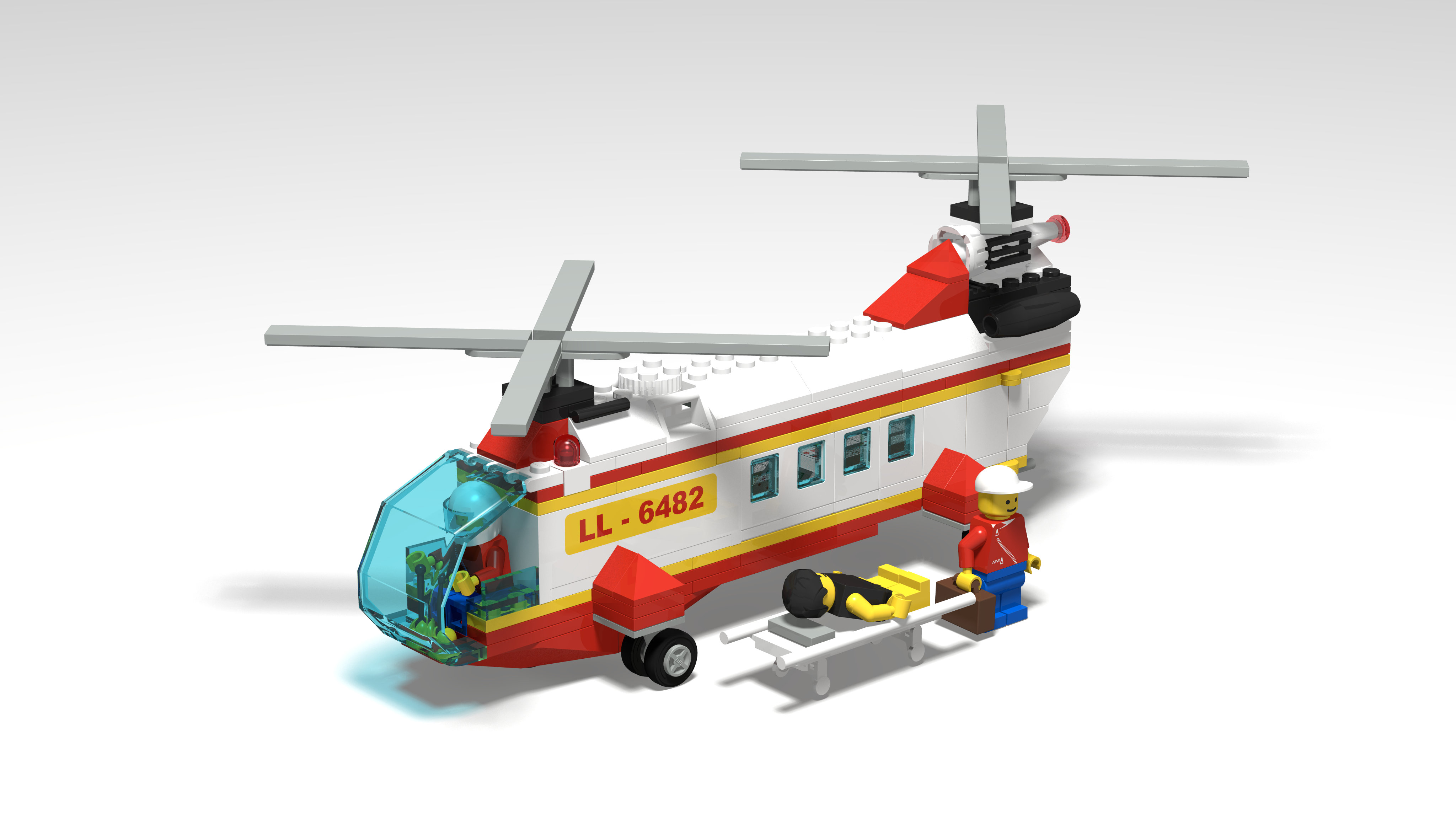 lego rescue helicopter 2006