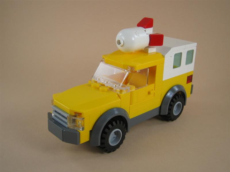 MOC: Pizza Planet pickup minifig scale - LEGO Licensed - Eurobricks Forums