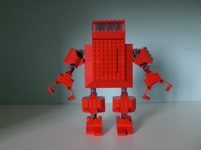 The Boxy Red Robot Mech! - LEGO Sci-Fi - Eurobricks Forums