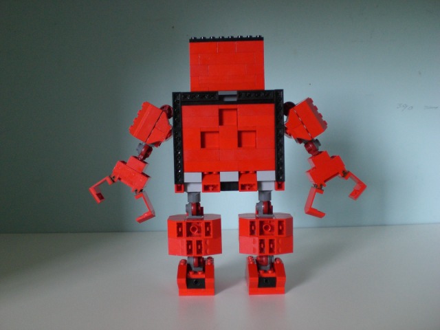 The Boxy Red Robot Mech! - LEGO Sci-Fi - Eurobricks Forums