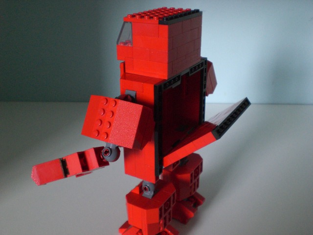 The Boxy Red Robot Mech! - LEGO Sci-Fi - Eurobricks Forums