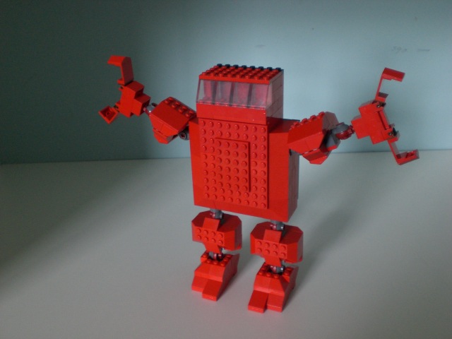 The Boxy Red Robot Mech! - LEGO Sci-Fi - Eurobricks Forums