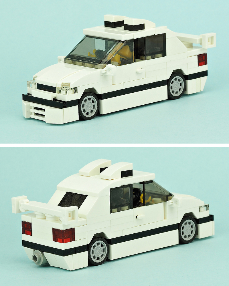 LEGO MOC Peugeot 406 TAXI by De_Marco | Rebrickable - Build with LEGO