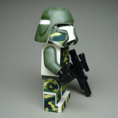 LEGO StarWars Camo Commander Bacara Trooper Custom Fig | eBay