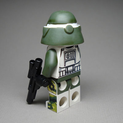 LEGO StarWars Camo Commander Bacara Trooper Custom Fig | eBay