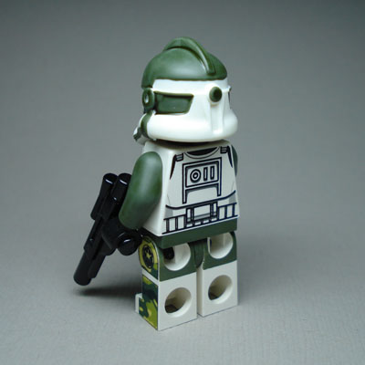 LEGO StarWars Camo Commander Gree Trooper Custom Fig | eBay