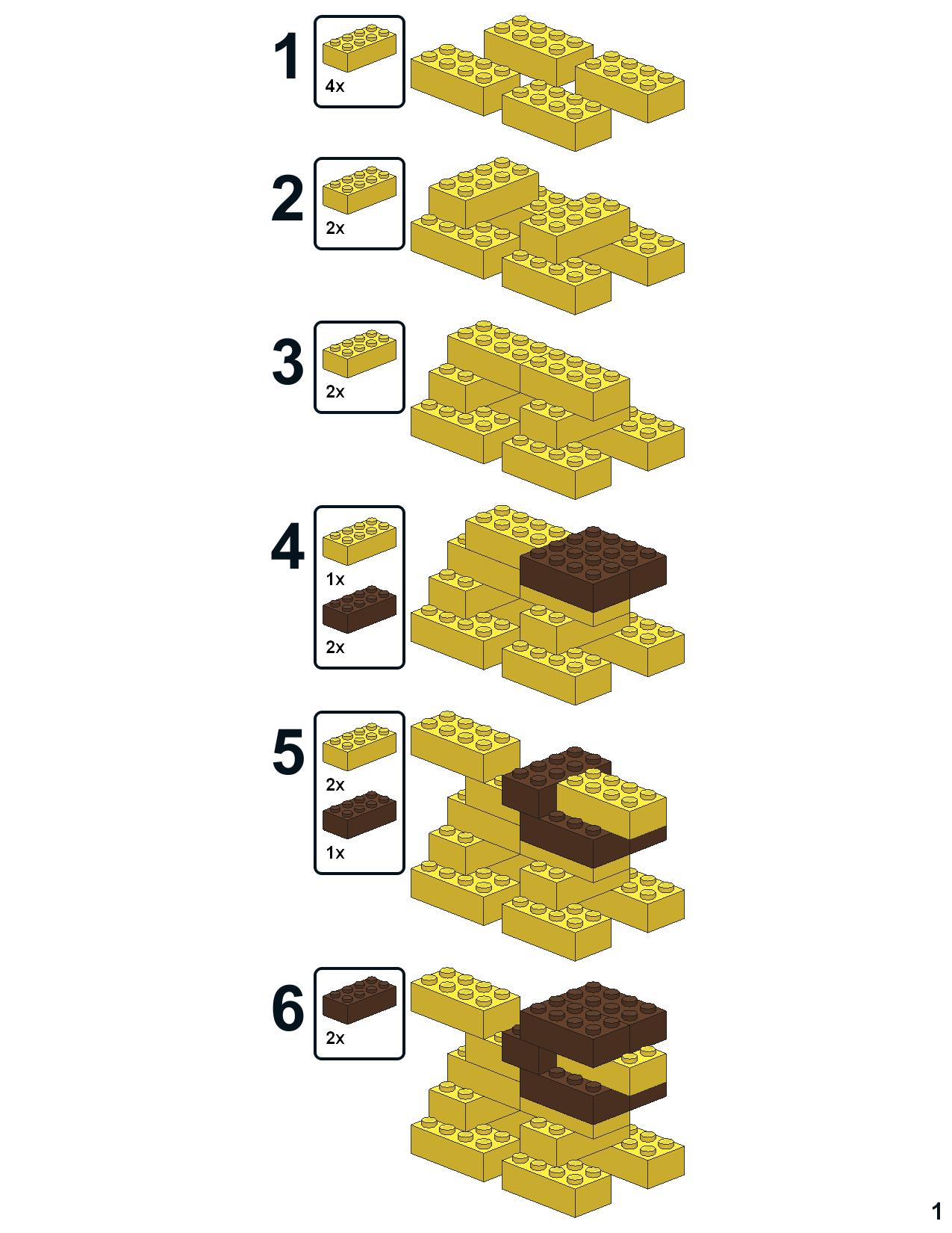 LEGO MOC 11030 Lion by Lenarex | Rebrickable - Build with LEGO