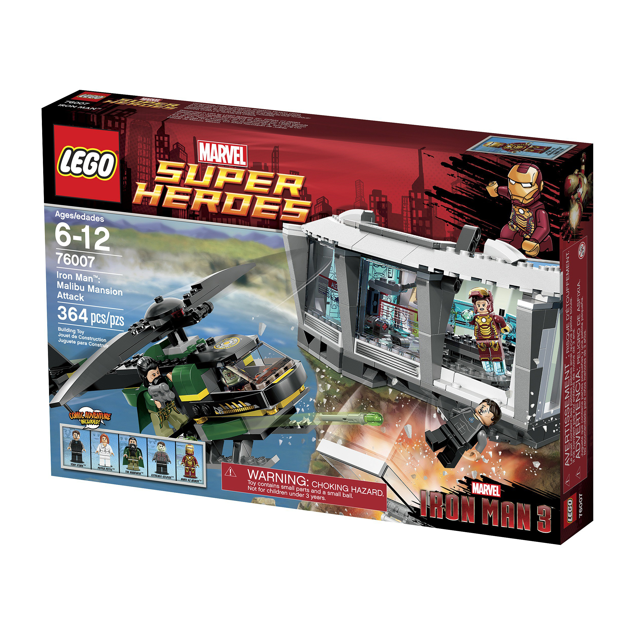 Brickshelf Gallery - Lego Super Heroes 76007 Iron Man Malibu Mansion Attack