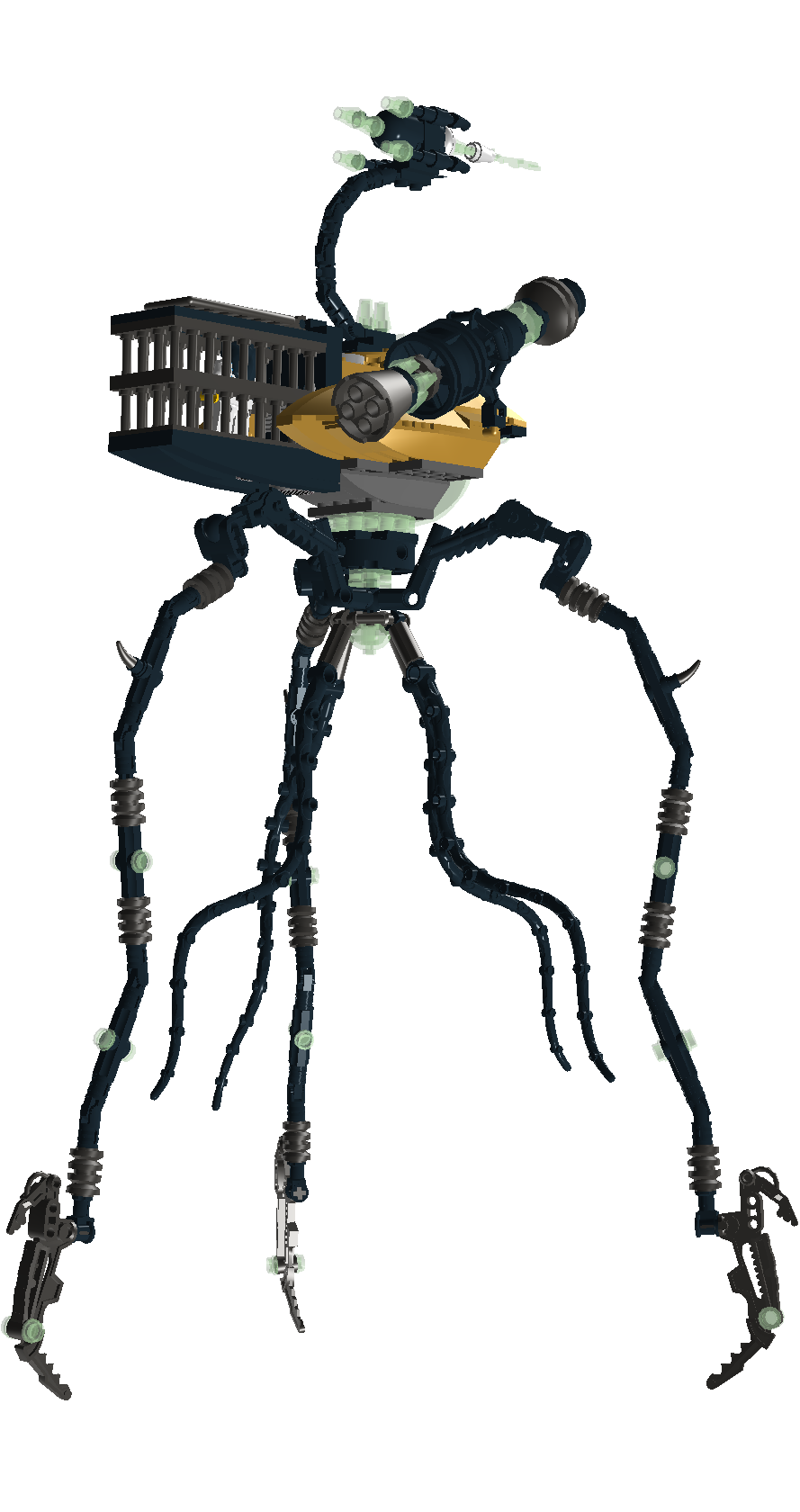 LEGO War Of The Worlds Tripods By Bathroomghost On DeviantArt | vlr.eng.br