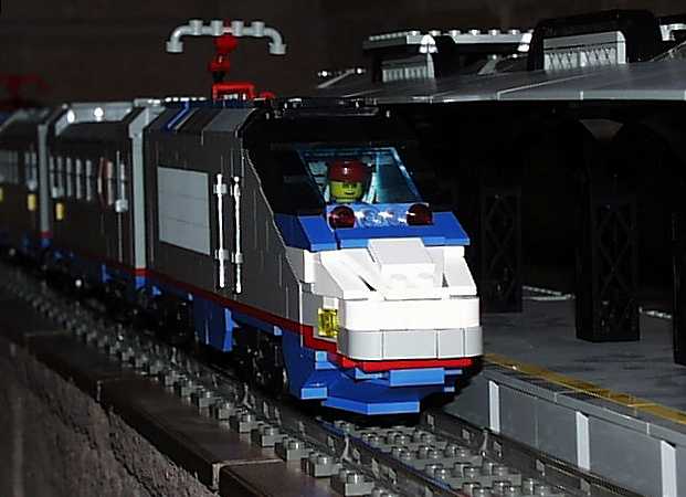 lego amtrak acela