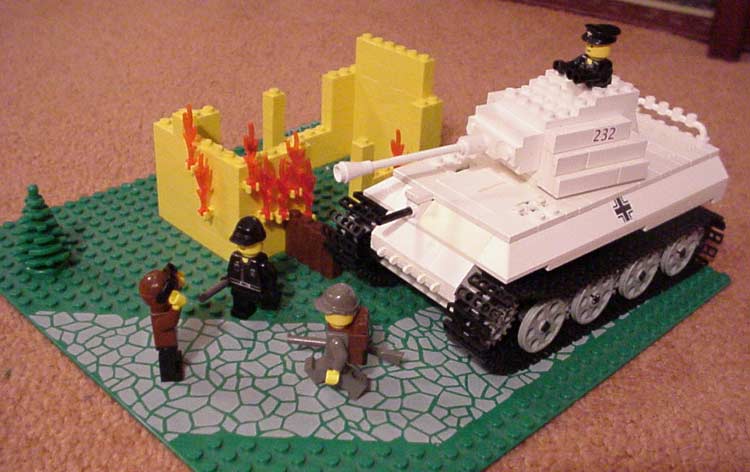 lego panther tank