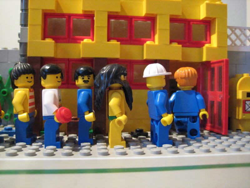 MOC: Social Welfare - LEGO Town - Eurobricks Forums