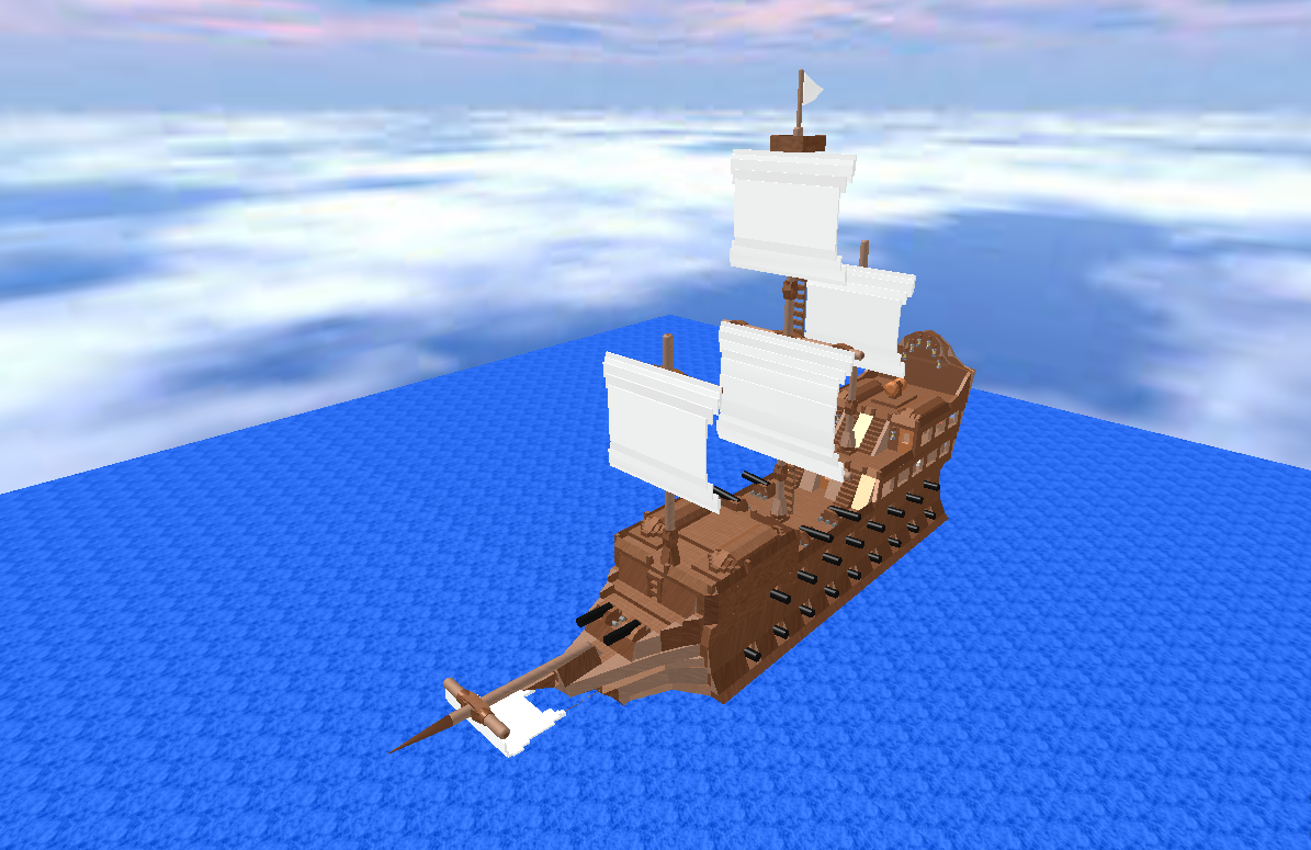 Brickshelf Gallery A Ship I Made On Roblox An Online Game - fortnite brick wall roblox ballersinfo com