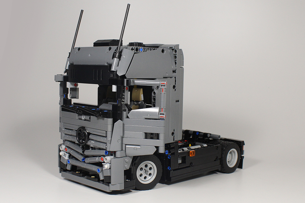 LEGO MOC Mercedes Actros truck (Mack alternate model) by ...